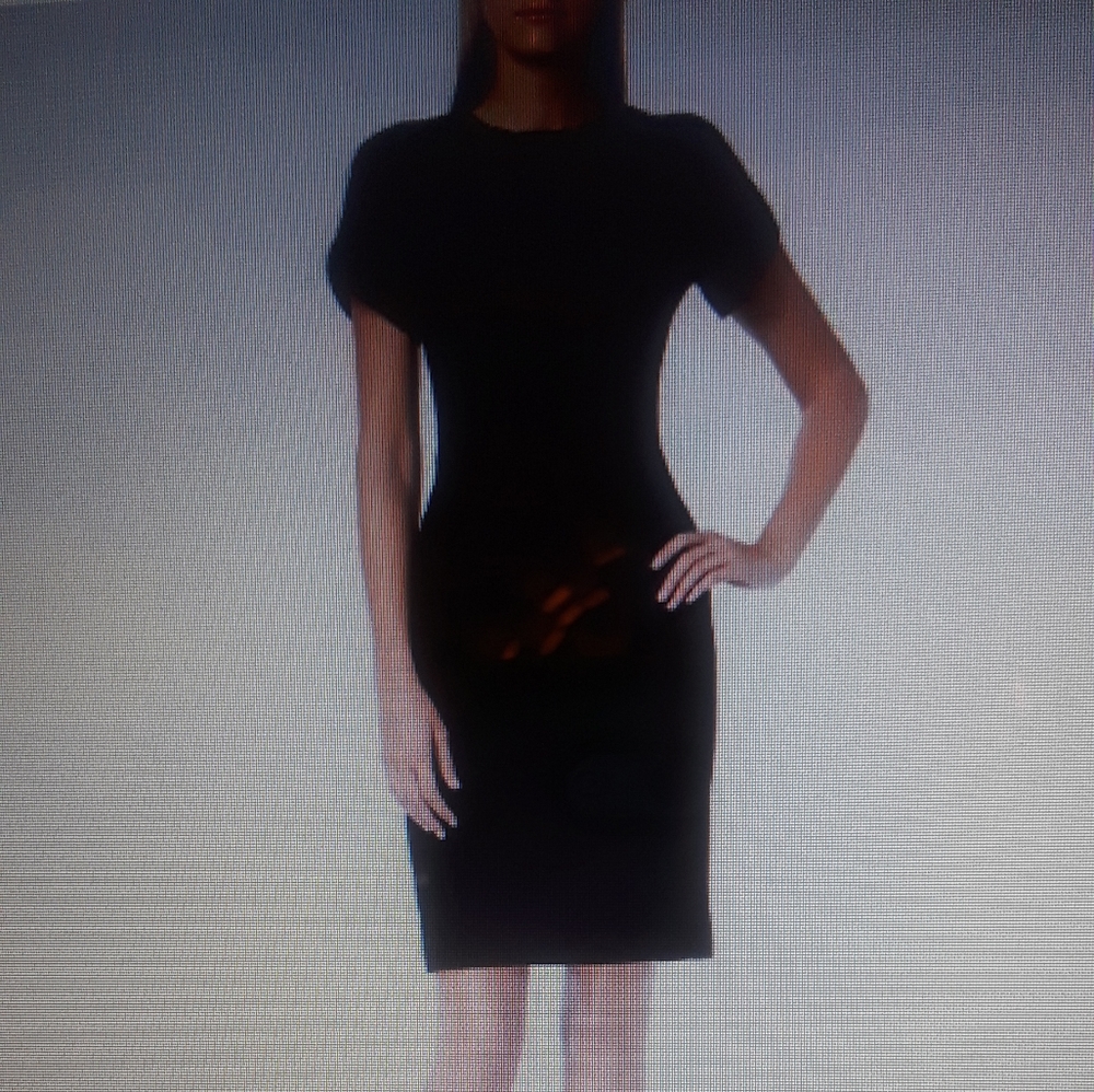 Calvin Klein Black Sheath dress